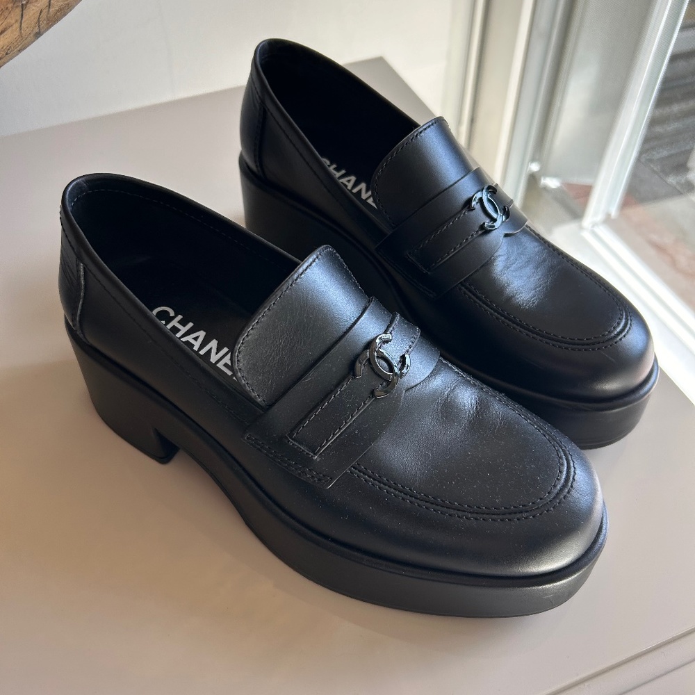 Chanel Platform loafers
